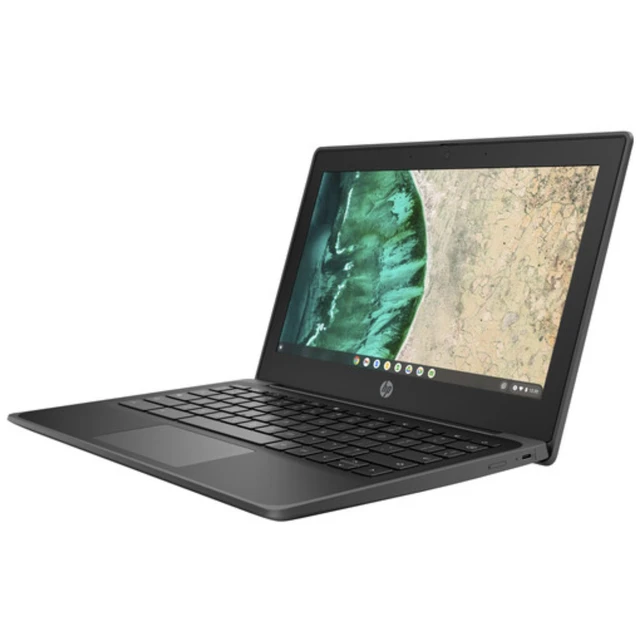 Alt view image 3 of 6 - HP Fortis 11 G9 Q Chromebook 11.6" Touch Qualcomm Snapdragon 7c up to 2.4 GHz 4GB RAM 32GB eMMC Qualcomm Adreno 618 ChromeOS, Black - 6P176UT-I009