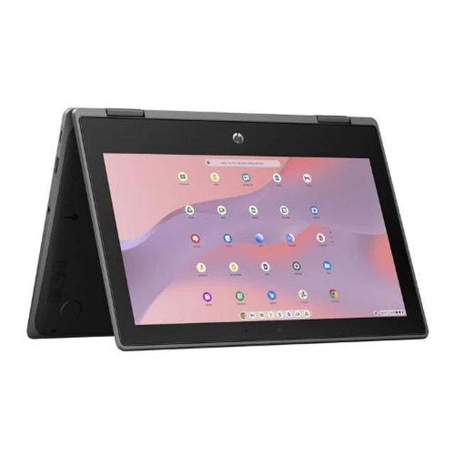 Alt view image 2 of 5 - HP Fortis X360 G3 Chromebook 11.6" IPS Touch Intel Celeron N5100 1.1 GHz up to 2.8 GHz 4GB RAM 32GB eMMC Intel UHD ChromeOS, Black, Minor Scratches and Dents - 5R222ES-I020