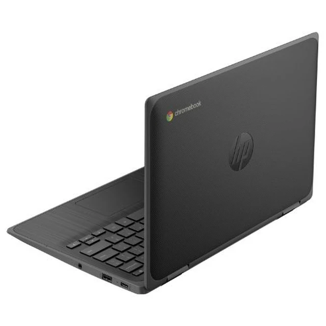 Alt view image 5 of 5 - HP Fortis X360 G3 Chromebook 11.6" IPS Touch Intel Celeron N5100 1.1 GHz up to 2.8 GHz 4GB RAM 32GB eMMC Intel UHD ChromeOS, Black, Minor Scratches and Dents - 5R222ES-I020