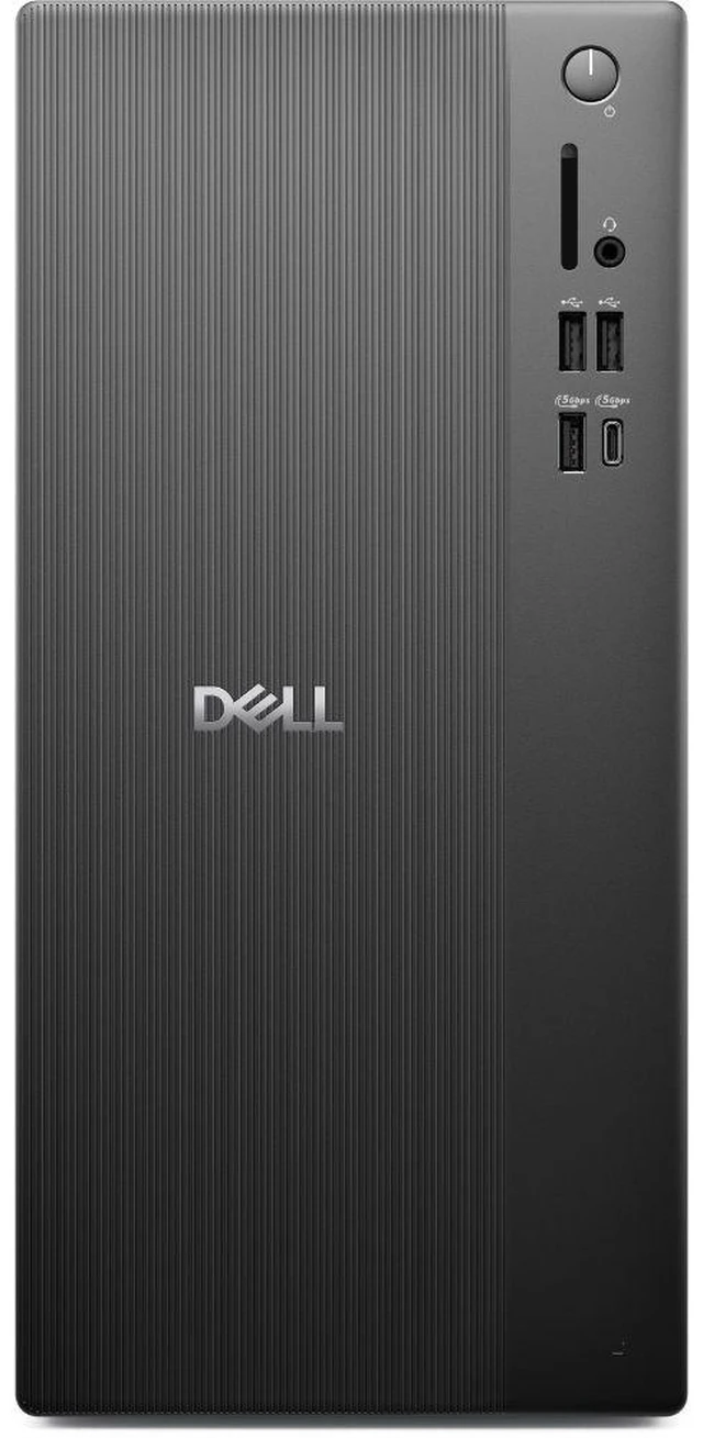 Main image of Dell Tower ECT1250 Intel Core Ultra 7 265F 2.4 GHz up to 32 GB 1 TB SSD NVIDIA GeForce RTX 5060 Windows 11 Home Desktop, Black - DECT1250-7274BLK