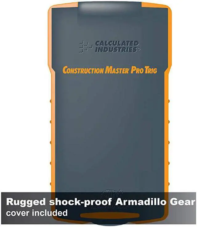 Alt view image 4 of 7 - 4080 Construction Master Pro Trig Advanced Construction Math Feet-Inch-Fraction Calculator with Full Trig Function for Architects, Engineers, Contractors, Estimators and Framers