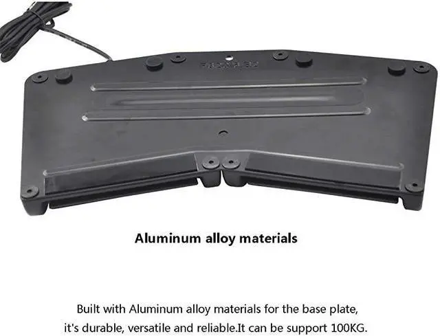 Alt view image 3 of 7 - Upgraded USB Double Pedal Assembly 2 Foot Switch Control 2 Key Button Footswitch Program Video Game Customized PC Keyboard Mouse Multimedia Action HID Black