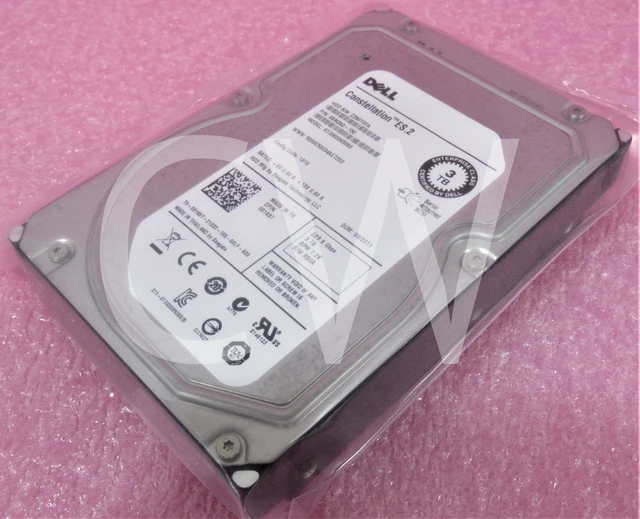 Alt view image 2 of 2 - (NOT FOR HOME PC!) Dell ENT 91K8T ST33000650SS 3TB 7.2K RPM 6Gb/s 3.5" SAS SERVER HDD Hard Drive