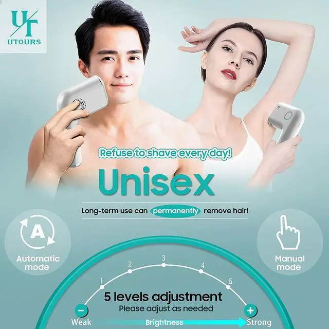 Alt view image 4 of 6 - Hair Removal for Women, Painless Permanent Hair Removal Sapphire Cooling