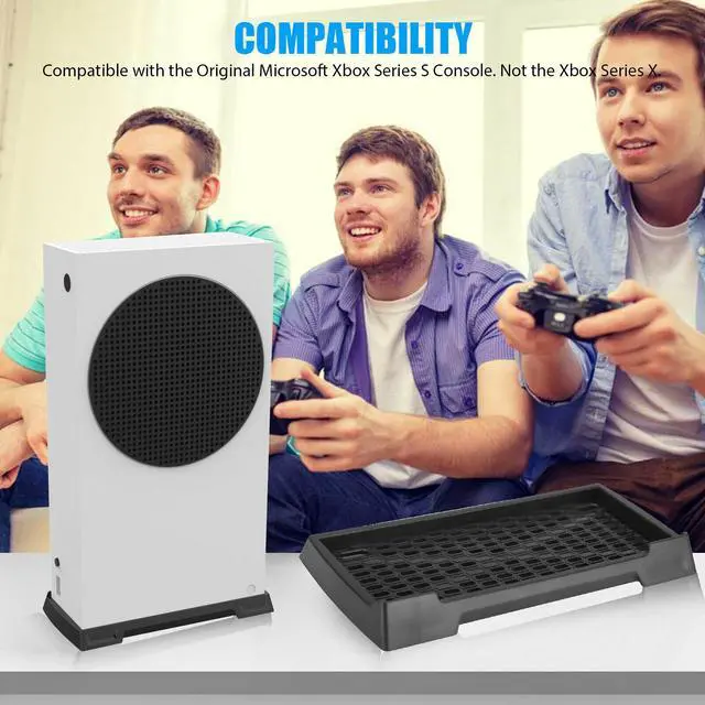 Alt view image 6 of 6 - Vertical Stand Dock Base Holder Cradle Cool Anti-Slip for Xbox Series S Console