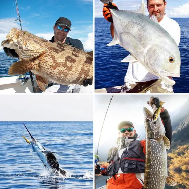 Alt view image 6 of 6 - 5 Pcs 6-Segments Fishing Lures Fish Minnow Swimbait Tackle Hook Lure Crank Bait