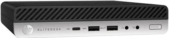 Main image of HP EliteDesk 800 G5 DM i7-9700 3.0GHz 32GB 512GB NVMe Desktop Condition: Excellent