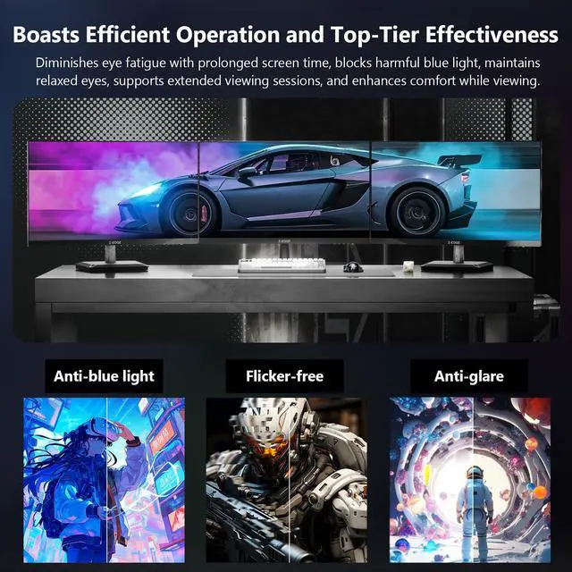 Alt view image 6 of 7 - Z-EDGE G27IS 27 inch 2K QHD 2560x1440 320Hz 1ms Fast IPS Gaming Monitor, 16.7M Colors, sRGB 99%, HDMI x2, DisplayPort x2