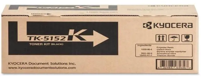 Alt view image 4 of 6 - Kyocera KYOTK5152K 12K Pages Toner Cartridge - Laser, Black