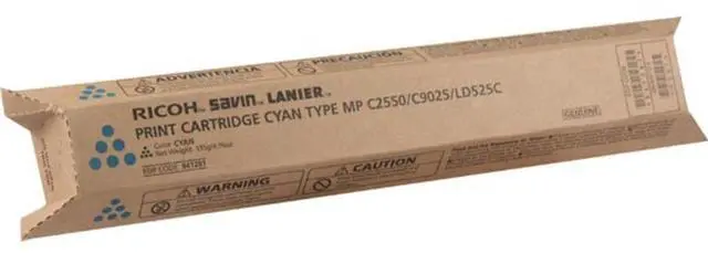 Alt view image 8 of 8 - Ricoh Toner Cartridge - Cyan