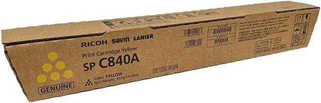 Alt view image 17 of 17 - PRINT CARTRIDGE YELLOW SP C840A