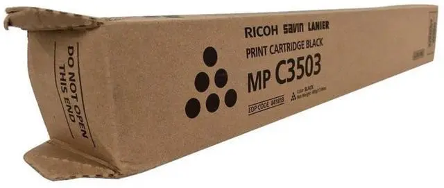 Alt view image 7 of 8 - RICOH BLACK TONER CARTRIDGE FOR USE IN MPC3003 MPC3004 MPC3004EX MPC3503 MPC3504