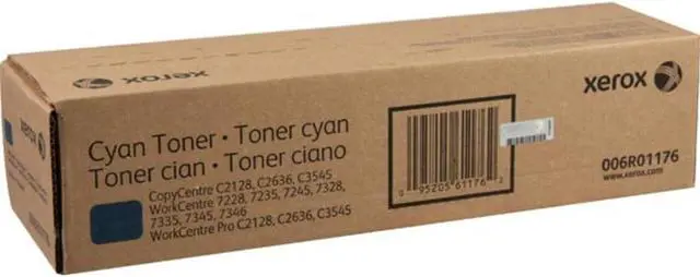 Alt view image 4 of 4 - Xerox 006R01176 Xerox Cyan Toner Cartridge - Cyan - Laser