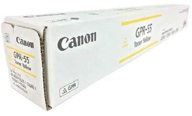 Alt view image 5 of 9 - Canon GPR-55 High Yield Toner Cartridge - Yellow