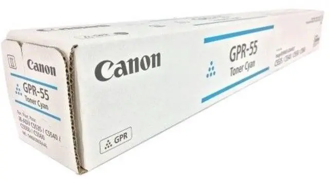 Alt view image 5 of 5 - Canon GPR-55 CYN Toner 60K - C5560/C5550/C5540/C5535 0482C003AA