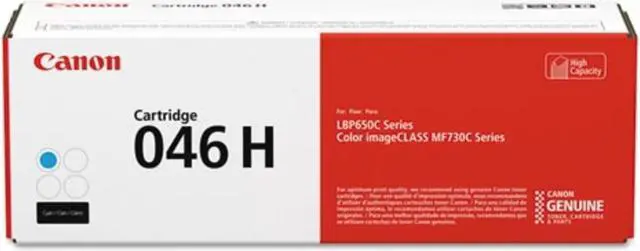 Alt view image 12 of 12 - Canon 046 High Yield Toner Cartridge - Cyan