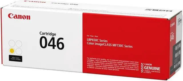 Alt view image 13 of 13 - Yellow Toner Cartridge for Canon 1247C001 Color imageCLASS MF731Cdw, Color imageCLASS MF733Cdw, Color imageCLASS MF735Cdw, Genuine Canon Brand