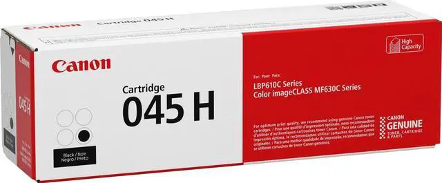 Alt view image 9 of 20 - Canon 045 H High Yield Toner Cartridge - Black