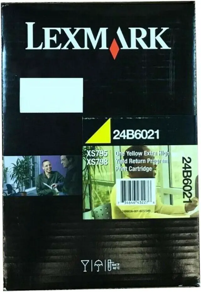 Alt view image 7 of 9 - LEXMARK XS795, XS798 YELLOW EXTRA HIGH YIELD RETURN PROGRAM PRINT CARTRIDGE