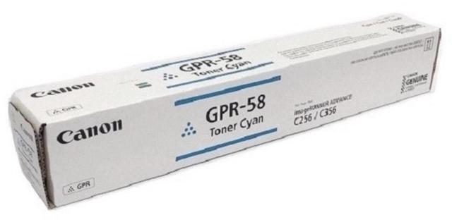 Canon GPR-58 Original Laser Toner Cartridge - Cyan - 1 Each - 18000 Pages Canon GPR-58 Original Laser Toner Cartridge - Cyan - 1 Each - 18000 Pages