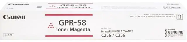 Alt view image 4 of 4 - Canon GPR-58 Toner Cartridge - Magenta