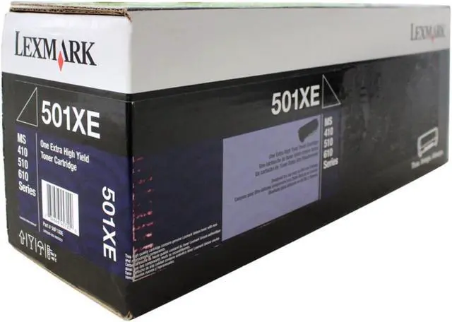 Alt view image 4 of 6 - Lexmark 50F1X0E Extra High Yield Unison Toner Cartridge - Black