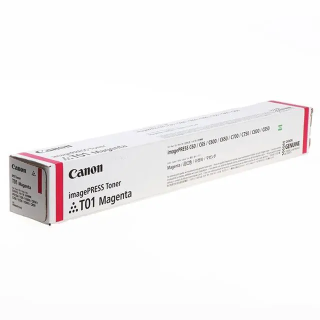 Alt view image 4 of 4 - Canon Magenta Toner Cartridge for Canon 8068B001 imagePRESS C700, imagePRESS C800, Genuine Canon Brand