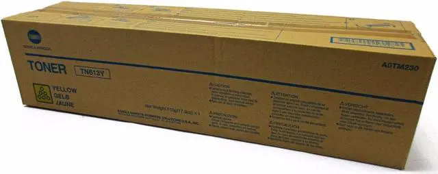 Alt view image 4 of 4 - Konica Minolta A0TM230 Yellow Toner Cartridge