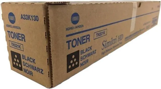 Alt view image 6 of 6 - KONICA/MINOLTA-STRATEGIC A33K130 KONICA MINOLTA TN321K BLACK TONER