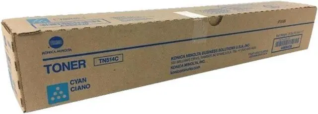 Alt view image 2 of 3 - Konica TN-514C Cyan Toner Cartridge C458 C558 C658 Est