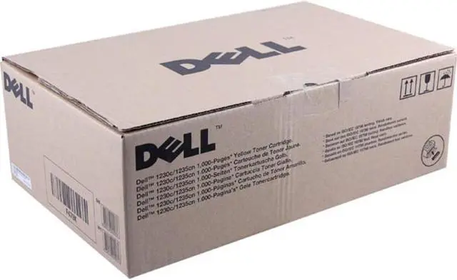 Alt view image 10 of 12 - DELL PRINTER ACCESSORIES F479K YELLOW TONER CARTRIDGE FOR
