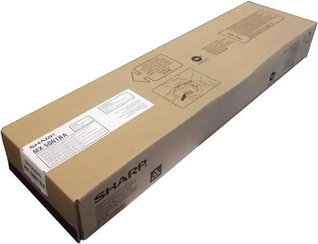 Alt view image 6 of 6 - Black Toner Cartridge for Sharp MX-50NTBA MX-4100N, MX-4101N, MX-5000N, MX-5001N, Genuine Sharp Brand