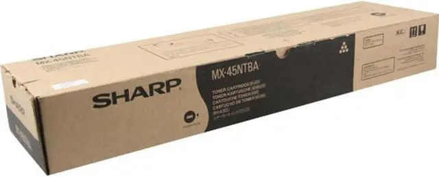 Alt view image 2 of 2 - Sharp MX-45NTBA Black Toner Cartridge