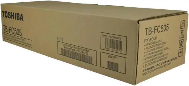 Alt view image 2 of 2 - Toshiba E-STUDIO 2505AC, 3005AC, 3055C, 3555C, 4555C, 5005AC, 5055C Waste Toner Container (TBFC505)