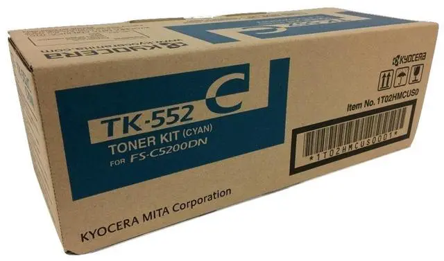 Main image of Kyocera Mita TK-552C Toner Cartridge - Cyan