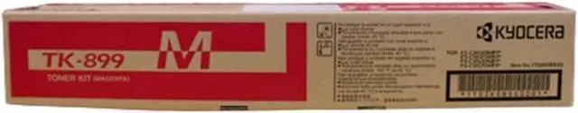 Alt view image 6 of 6 - Kyocera 1T02K0BCS0 Model TK-899M Magenta Toner Cartridge, Compatible with Kyocera/Copystar CS-205C, CS-255C, FS-C8025MFP, FS-C8520MFP, FS-C8525MFP, TASKalfa 205c, 255 and 255c Multifunctional Printers