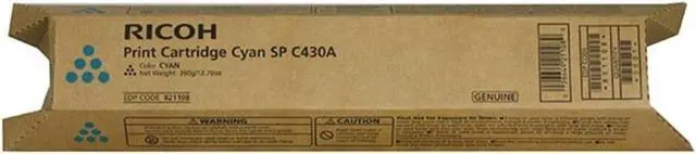 Alt view image 9 of 9 - SP C430A CYAN PRINT CARTRIDGE