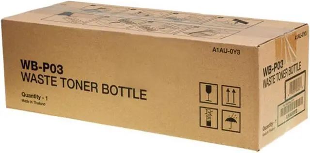 Alt view image 9 of 11 - KONICA/MINOLTA-STRATEGIC A1AU0Y1 KONICA MINOLTA WB-P03 WASTE TONER CONTAINER FOR USE IN BIZHUB C25 C3100P C3110 C