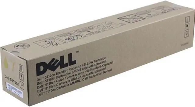 Alt view image 6 of 6 - DELL PRINTER ACCESSORIES GD908 YELLOW TONER CARTRIDGE FOR