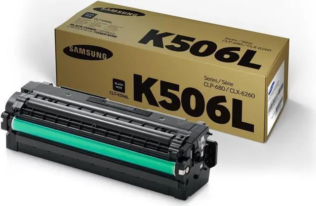 Alt view image 5 of 5 - Samsung CLT-K506L Toner Cartridge