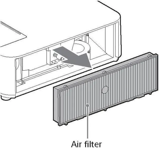 Alt view image 3 of 9 - Sony Replacement Air Filter - X25948442