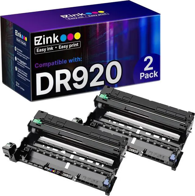 Main image of E-Z Ink Remanufactured Drum Unit Replacement for Brother DR920 Drum Unit DR-920 DR920 High Yield to use with HL-L6210DW HL-L5210DW HL-L6210DWT HL-L5210DN HL-L5210DWT Printer, 2 Black
