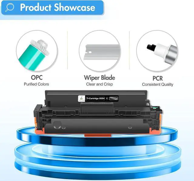 Alt view image 7 of 7 - TRUE IMAGE Compatible 055H 055 Toner Cartridge Replacement for Canon 055H 055 High Capacity for Canon Color ImageCLASS MF743Cdw MF741Cdw MF746Cdw MF743 Printer (Black Cyan Magenta Yellow, 4-Pack)
