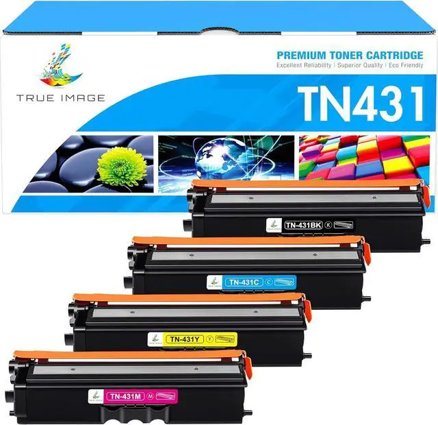 Main image of TN-431 TN431 Toner Cartridge 4-Pack Compatible for Brother TN431 TN 431 TN-431 Toner Cartridge for Brother MFC-L8900CDW HL-L8360CDW HL-L8260CDW MFC-L8610CDW HL-L8360CDWT Printer Ink (B/C/Y/M)