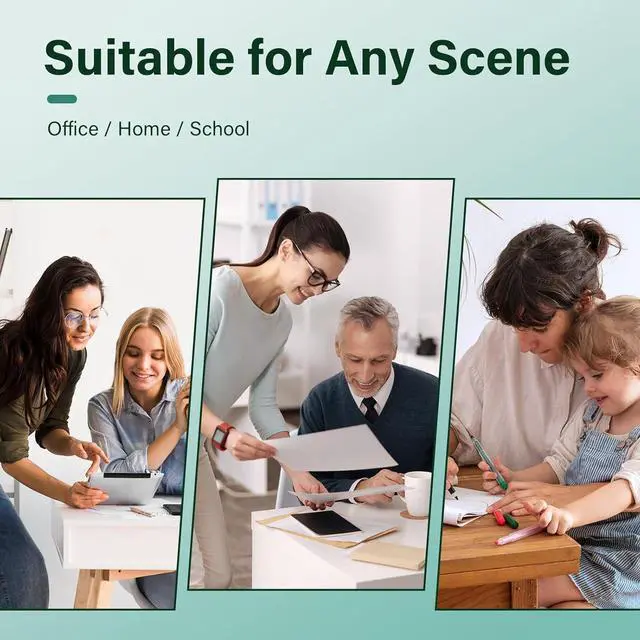 Alt view image 7 of 7 - 63 63XL Black Ink Cartridge Remanufactured Replacement for HP Ink 63 XL for HP Envy 4520 Officejet 3830 4650 5255 5258 5200 4655 4512 Deskjet 1112 3630 Printer 2-Pack