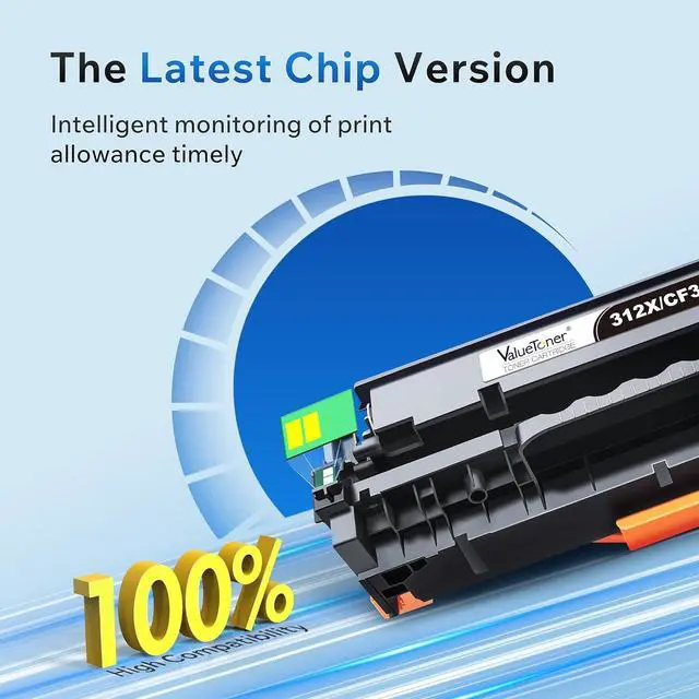 Alt view image 6 of 7 - Valuetoner Remanufactured Toner Cartridges Replacement for HP 305A HP 312A Toner Cartridges 305X 312X High Yield for Laserjet Pro 400 300 Color M451dn M451dw M451nw M475dw MFP M476nw Printer (4-Pack)