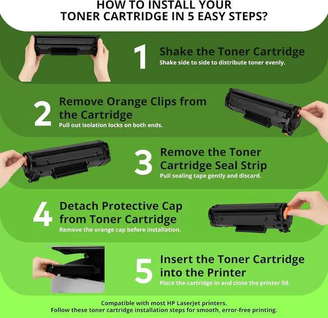 Alt view image 5 of 7 - TCT 414X Toner Cartridge 4 Pack - Compatible Replacement for HP W2020X W2021X W2022X W2023X High Yield, Works with HP Laserjet Pro M454, MFP M479, Includes Black, Cyan, Magenta, Yellow