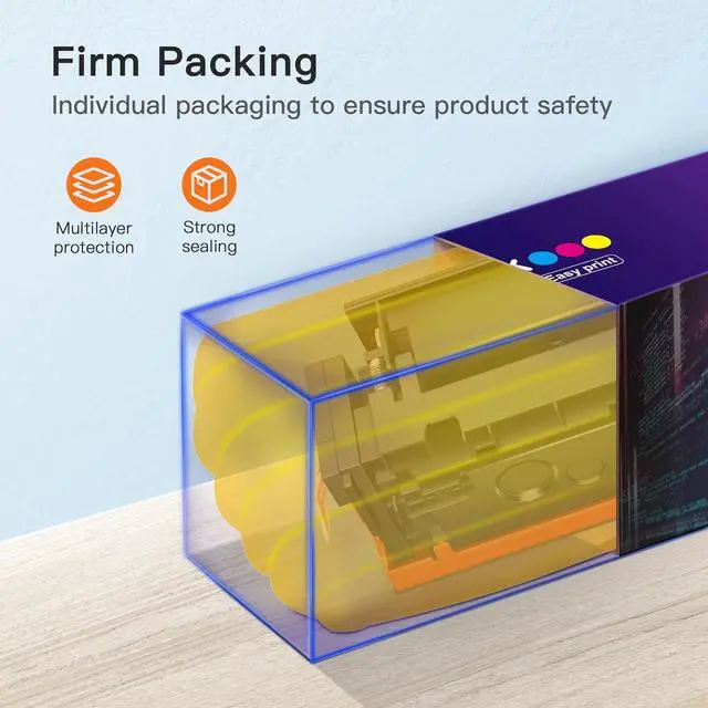 Alt view image 5 of 7 - E-Z Ink 218A Toner Cartridge 4 Pack with Chip 218X 3301fdw 3201dw Compatible for HP 218A 218X High Yield for Color Laserjet Pro MFP 3301cdw 3301fdw 3301sdw 3201dw Printer Ink Set W2180A (B C Y M)