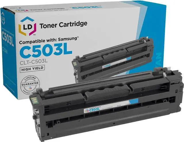 Main image of LD Products Compatible Toner Cartridge Replacement for Samsung C503L CLT-C503L High Yield (Single Cyan) C ompatible with Samsung Xpress SL-C3010ND SL-C3060FR SL-C3060ND