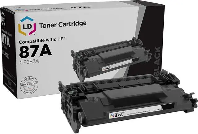 Main image of LD Products Compatible Toner Cartridge Replacement for HP 87A CF287A (Black) for use in Laserjet Enterprise M506dh M506dn M506n M506x M527c M527dn M527f M527z M501dn M501n M527c M527Z